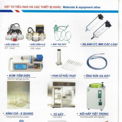 Vật tư tiêu hao&thiết bị khác